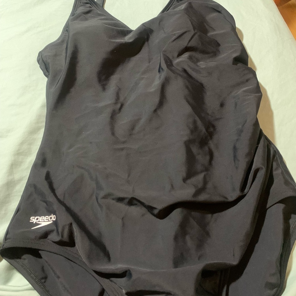 Speedo Women's Classic Black One Piece never worn